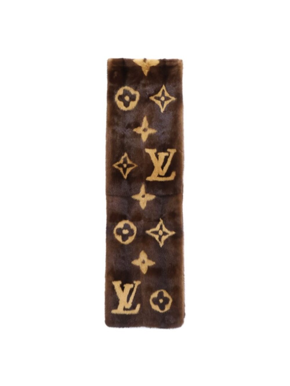 Louis Vuitton Monogram Mink Scarf - Picture 2 of 10